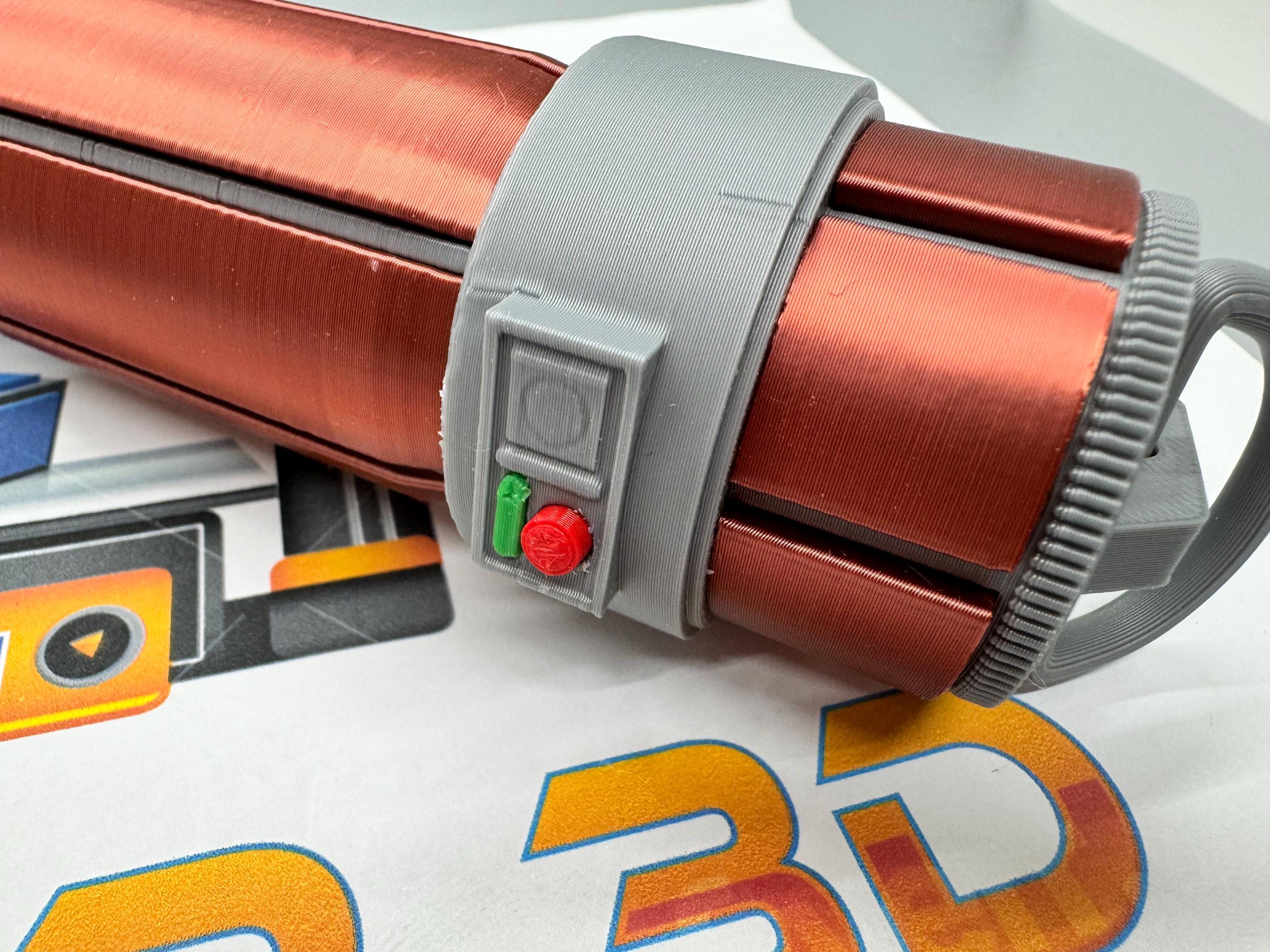 Indara's Lightsaber - The Acolyte - 3D Printed Prop