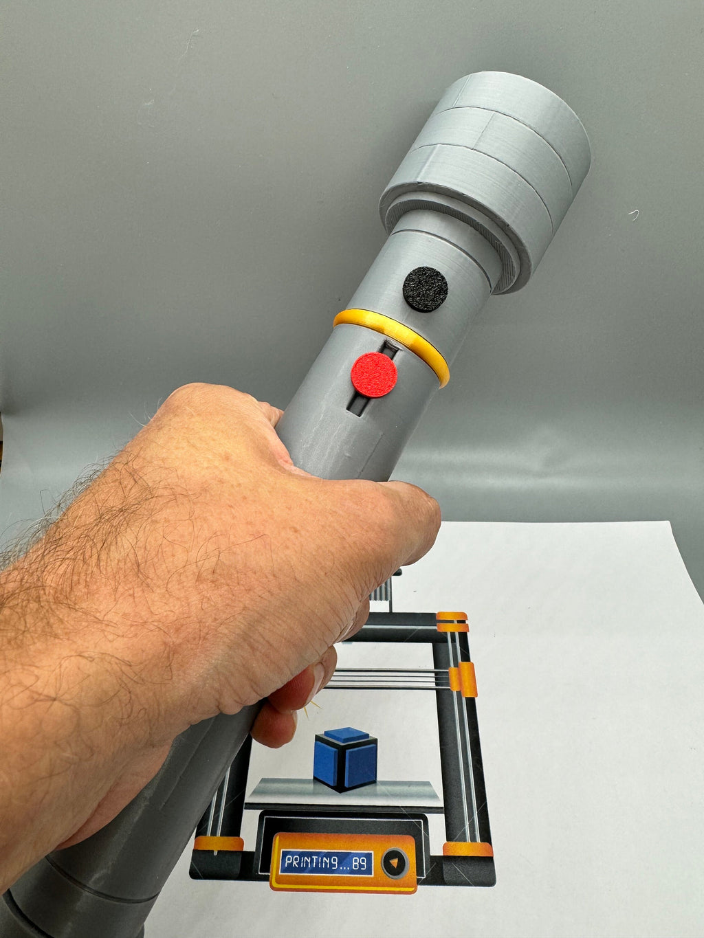 Vernestra Rwoh Lightsaber: Acolyte and High Republic 3D Printed Prop