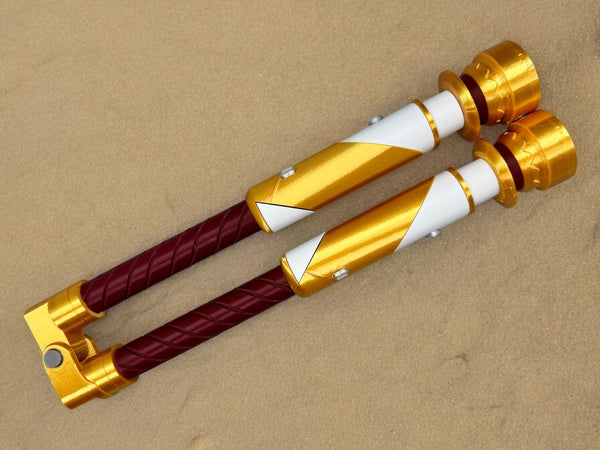 Orla Jareni's Lightsaber from the High Republic | No Paint Required | 3D Printed | Galaxy's Edge | Lightsaber Display Mount on Desk or Wall
