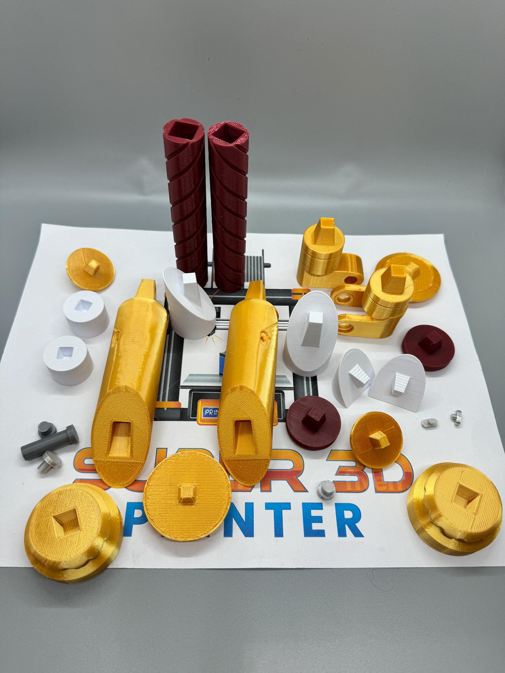 Orla Jareni Lightsaber: 3D Printed Hinged Double Blade - High Republic Prop