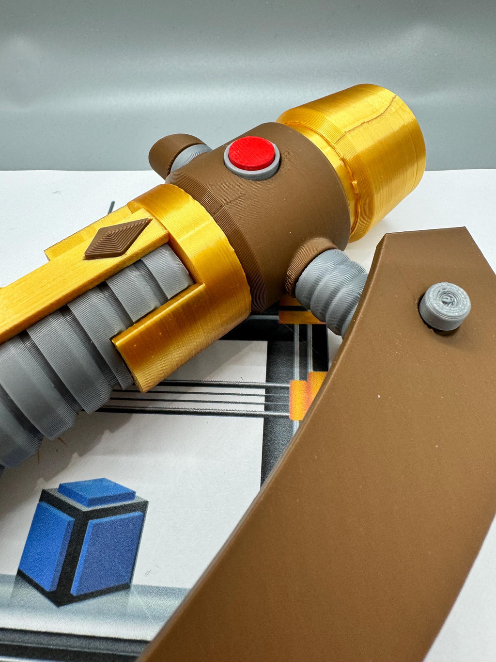 Sskeer's Lightsaber: 3D Printed High Republic Prop