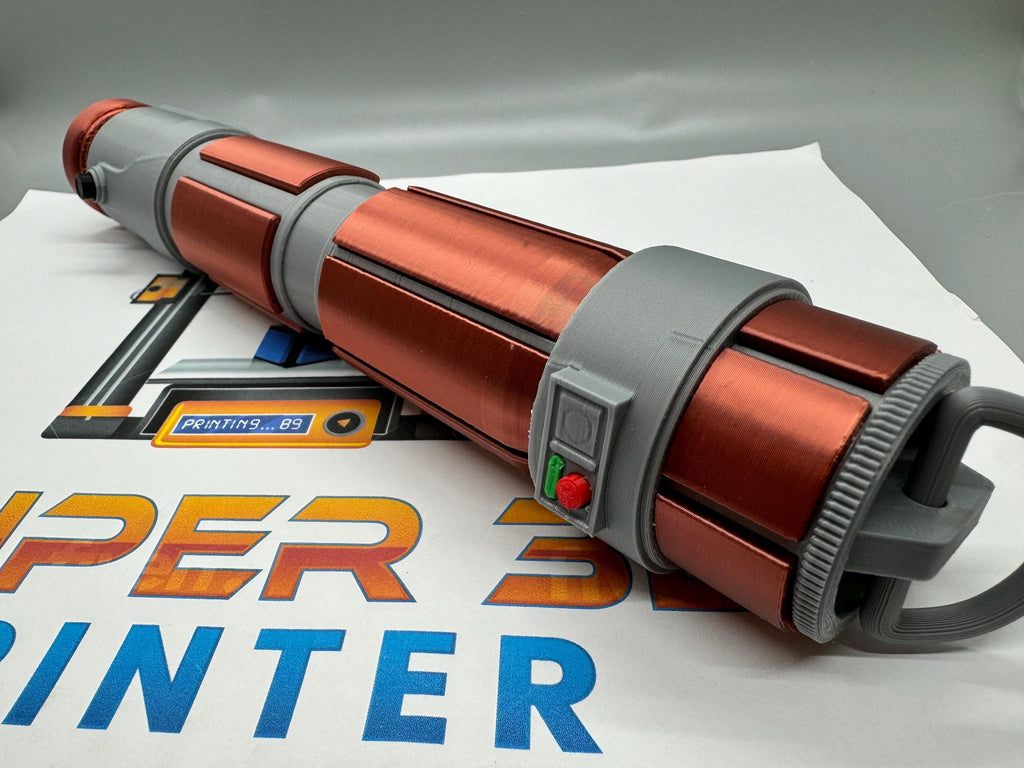 Indara's Lightsaber - The Acolyte - 3D Printed Prop