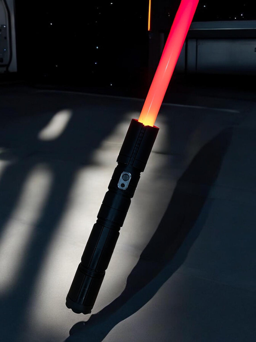 The Stranger Qimir's Lightsaber from The Acolyte: Working Light Up Sound FX, 3D Printed Saber