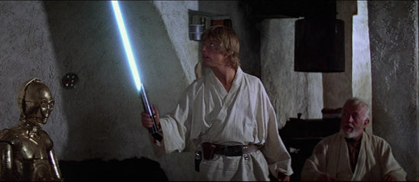 Skywalker Retractable Lightsaber | Anakin | Luke | Rey | Collabpsible Saber | No Paint Required-3D Printed | Lightsaber Display Mount