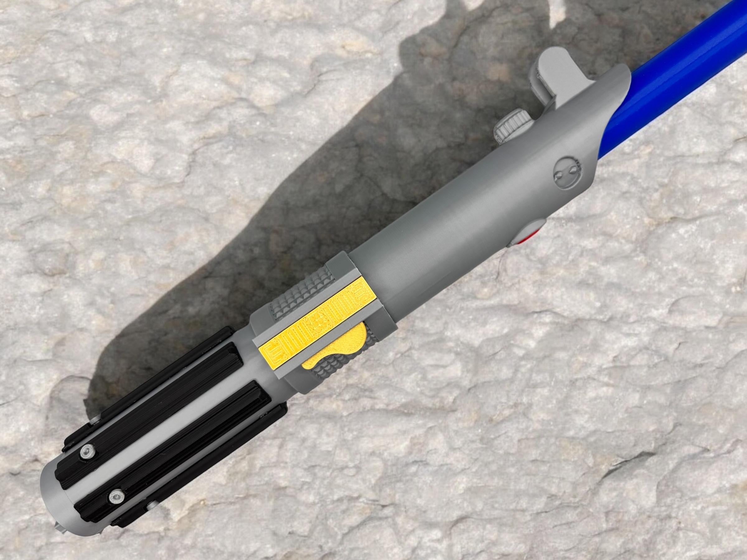 Skywalker Retractable Lightsaber: 3D Printed Collapsible Saber