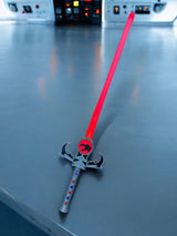 Thundercats Sword of Omens Lightsaber: 3D Printed, Light-Up with Sound