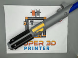 Skywalker Retractable Lightsaber: 3D Printed Collapsible Saber