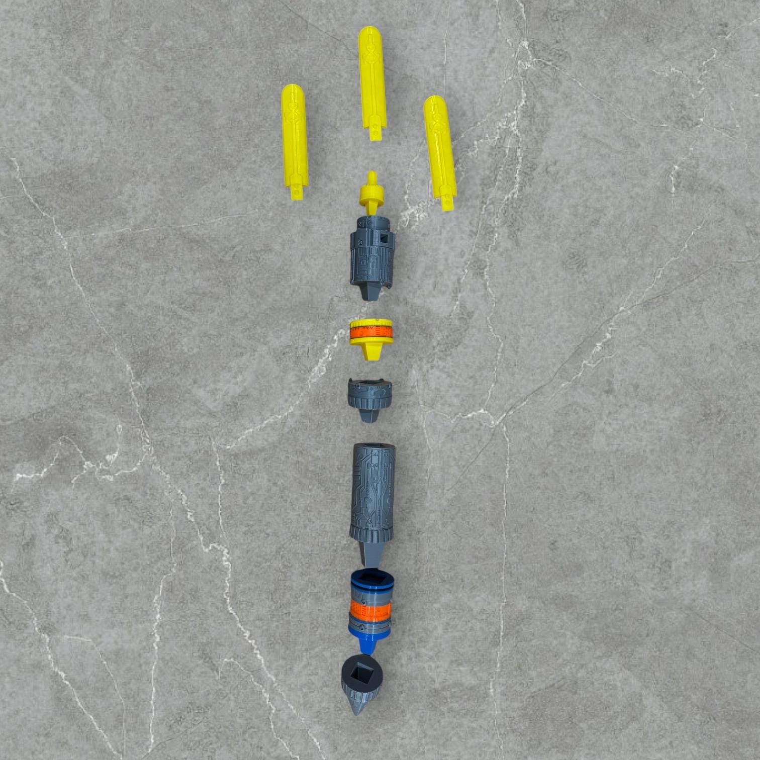 Podracer Lightsaber: 3D Printed Anakin Skywalker Prop