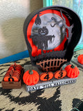 3D Printed Halloween Countdown: Haunted House Decor