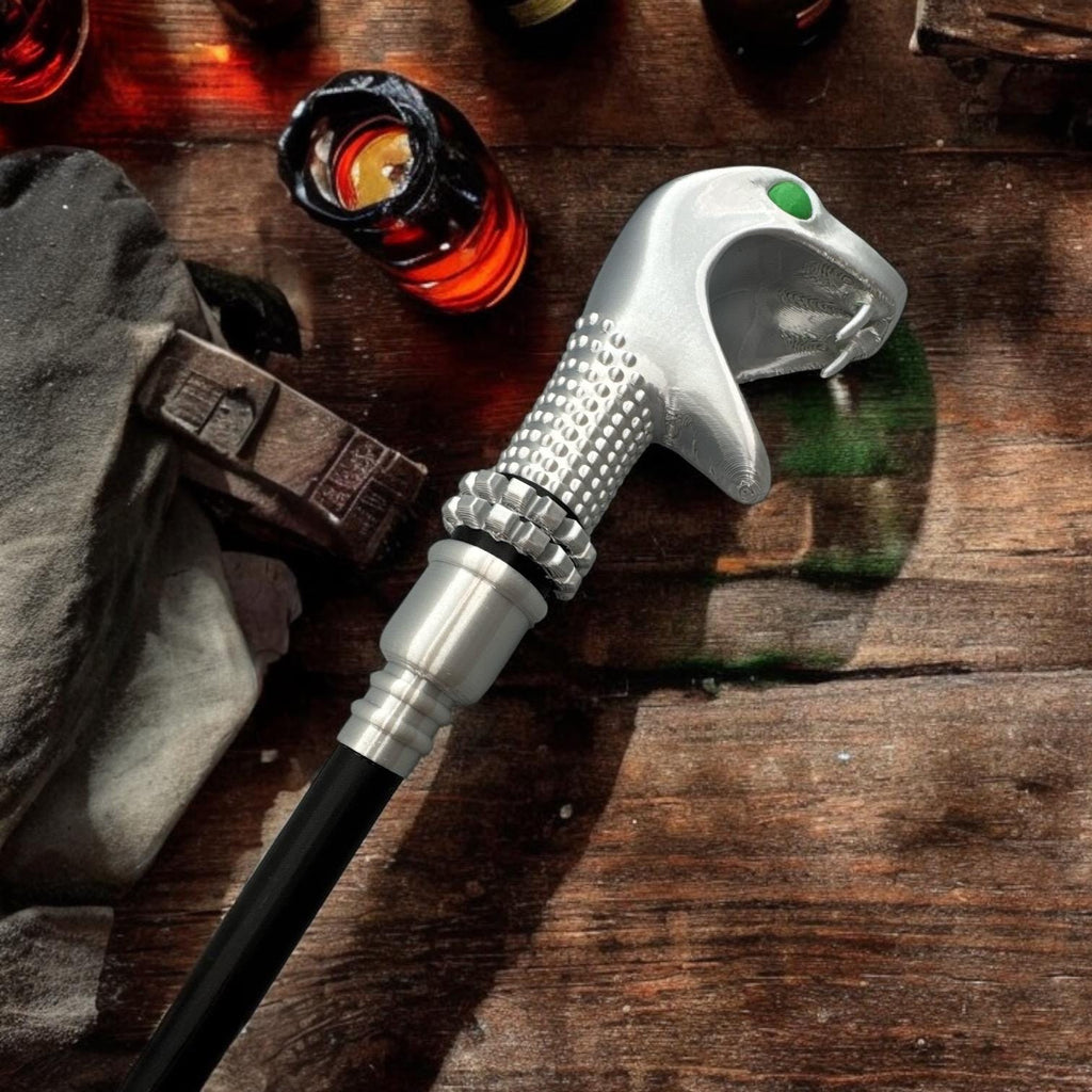 Death Eater 3D Printed Wizard Wand: Customizable Cosplay Prop