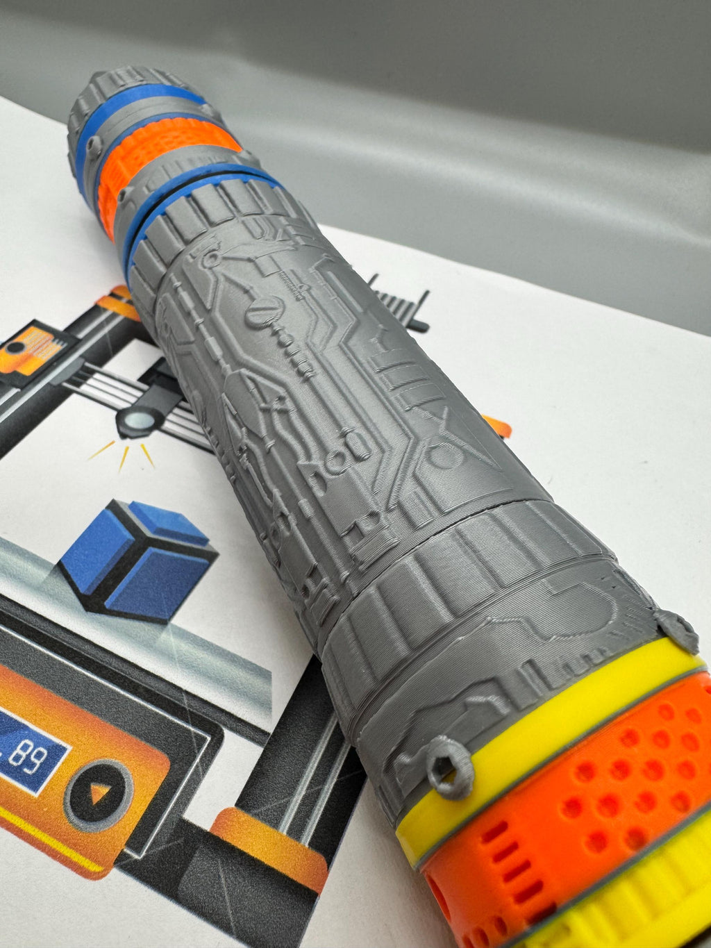 Podracer Lightsaber: 3D Printed Anakin Skywalker Prop
