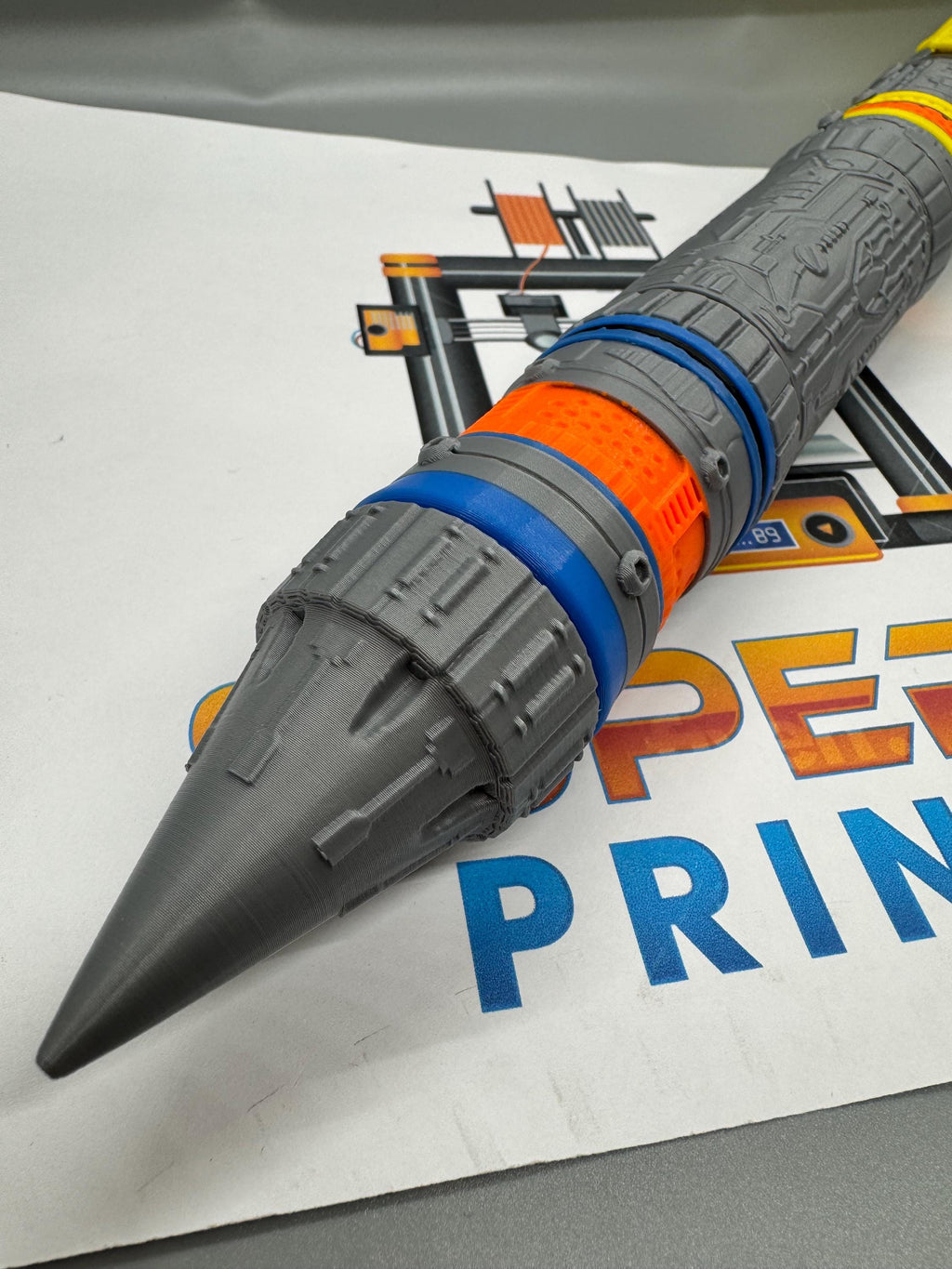 Podracer Lightsaber: 3D Printed Anakin Skywalker Prop