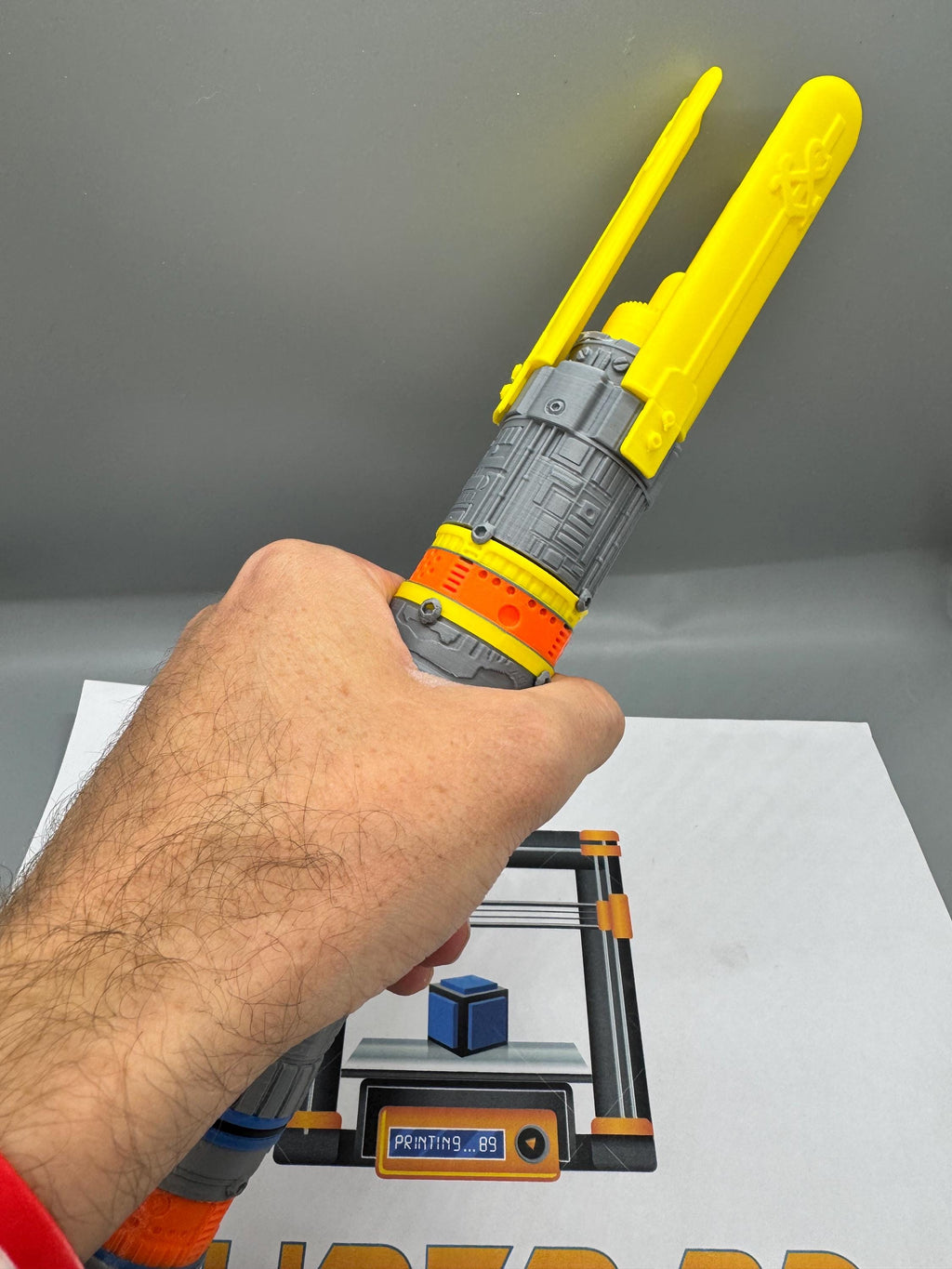 Podracer Lightsaber: 3D Printed Anakin Skywalker Prop