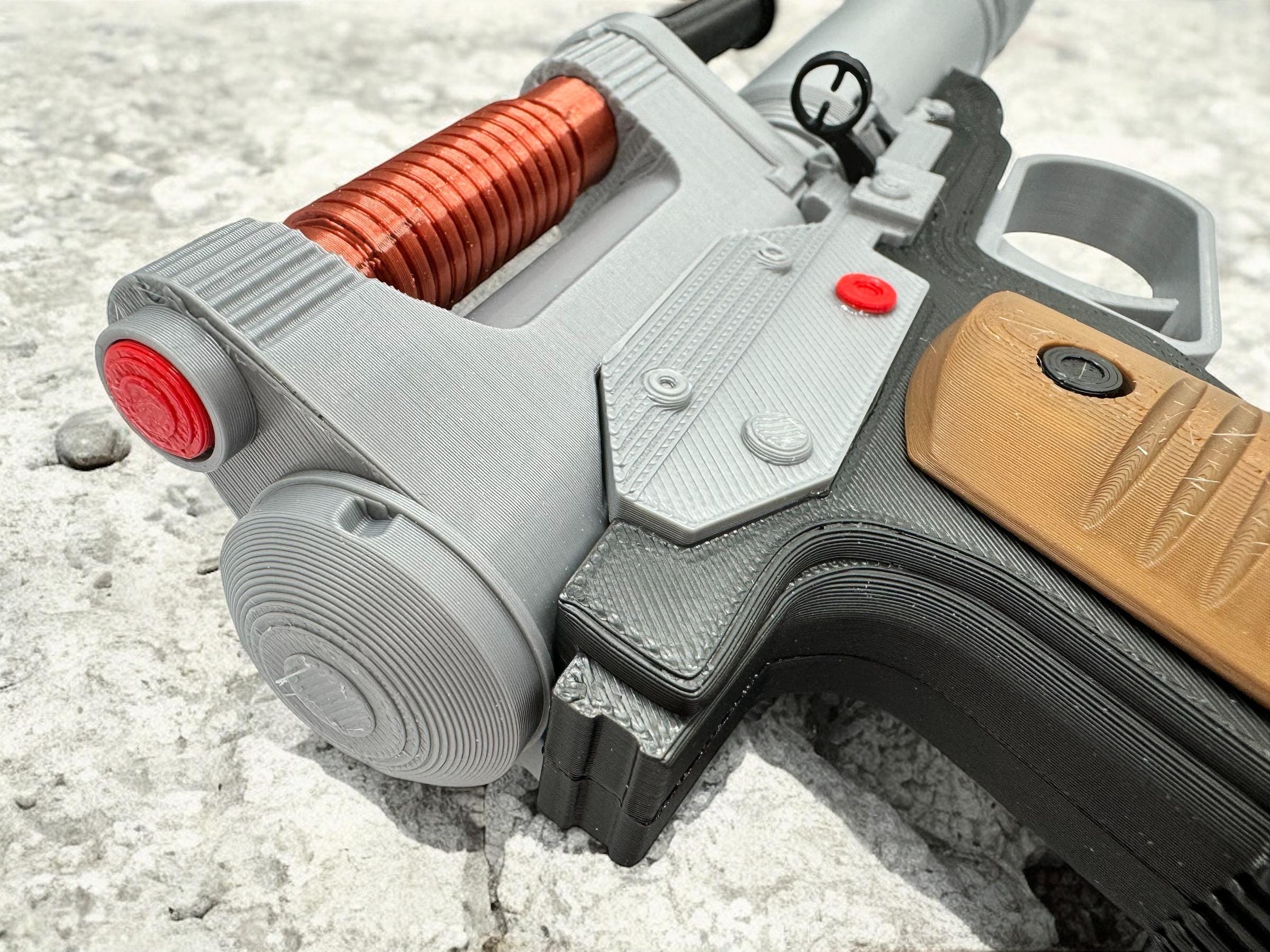 Kay Vess Blaster VM-19 Toy | Fully Assembled | No Paint Required | 3D Printed | Galactic Empire | Pyke | Movie Prop-Non-Functional