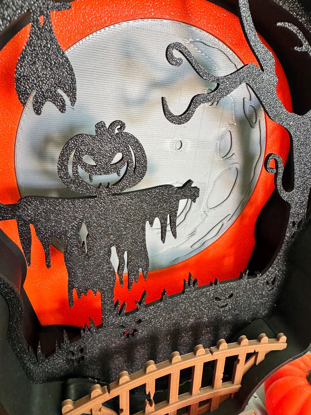 3D Printed Halloween Countdown: Haunted House Decor