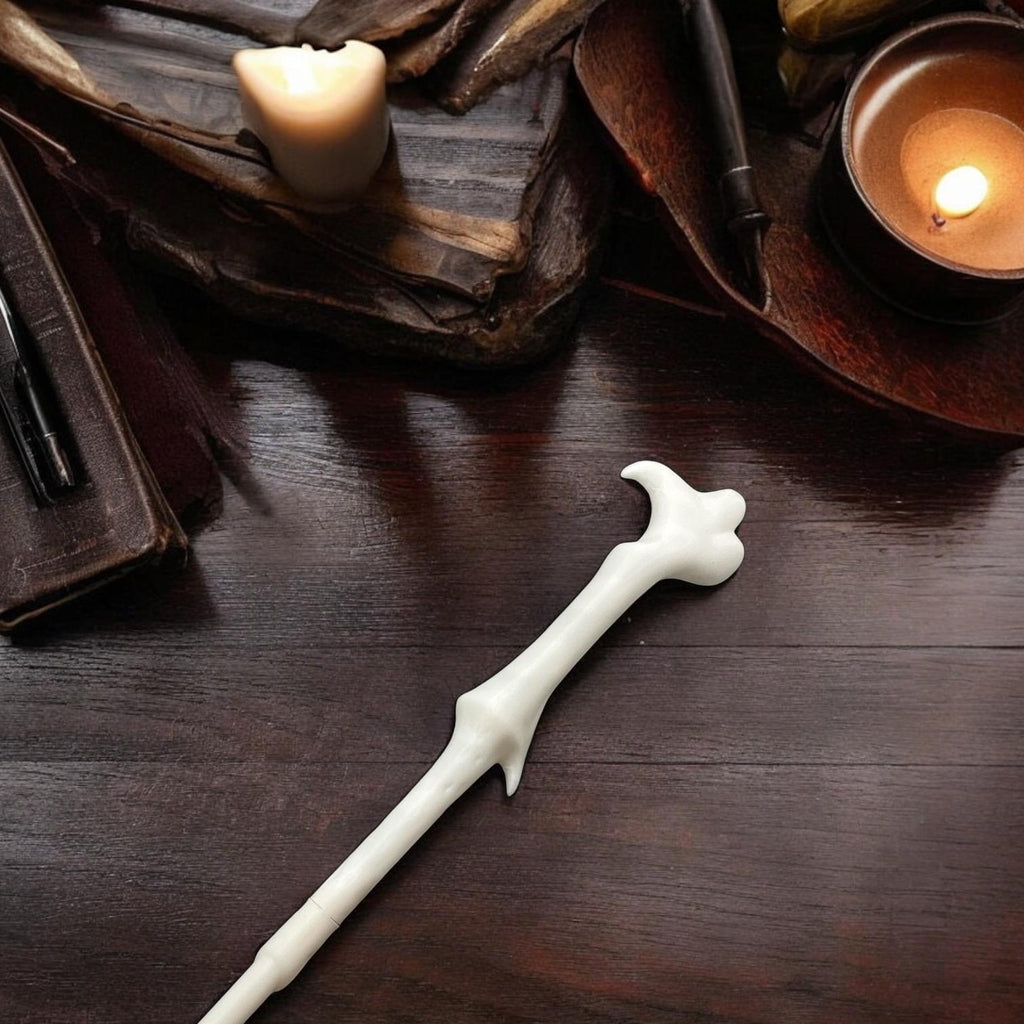 Death Eater 3D Printed Wizard Wand: Customizable Cosplay Prop