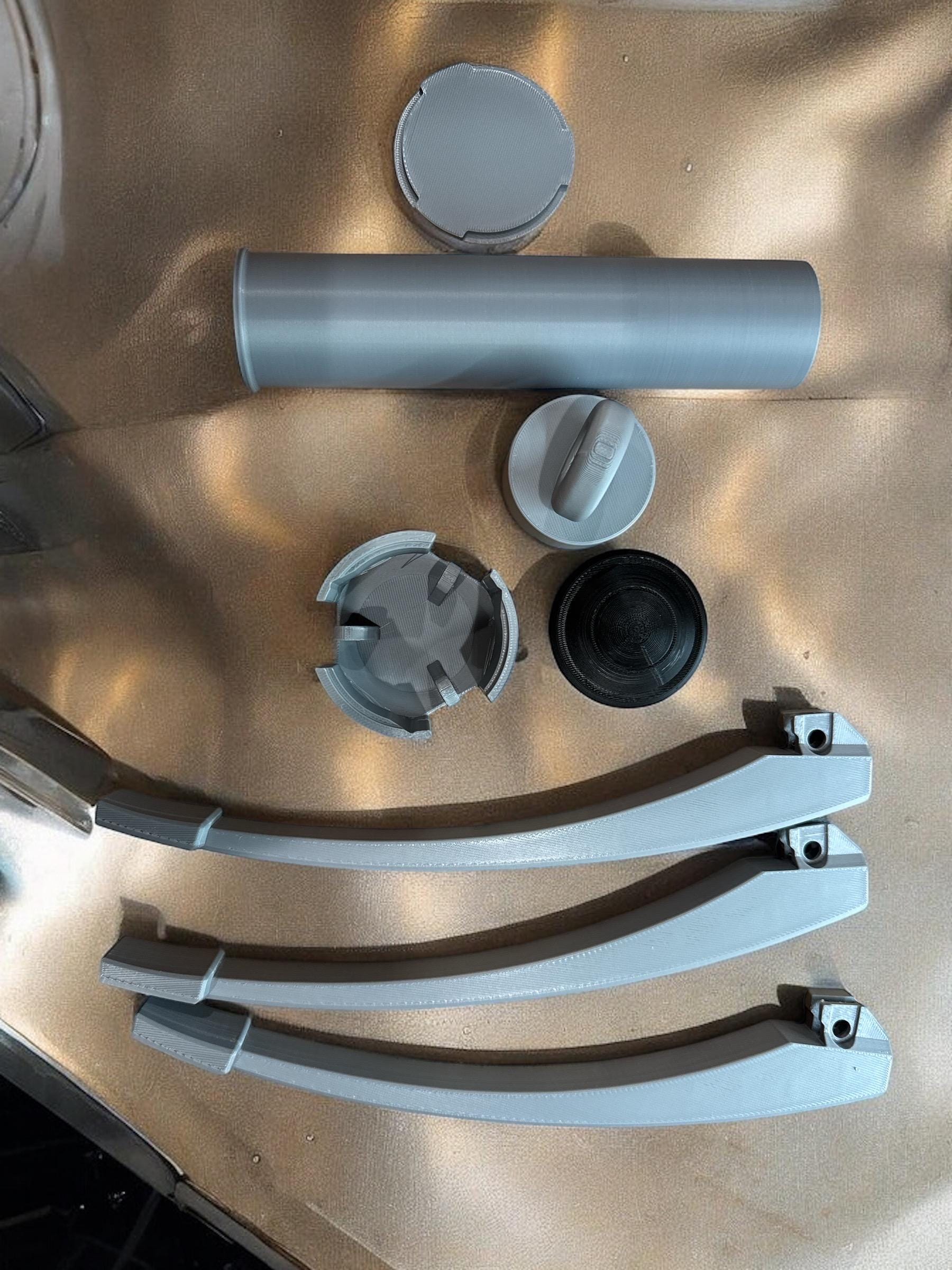Kay Vess Grappling Hook: 3D Printed Video Game Prop