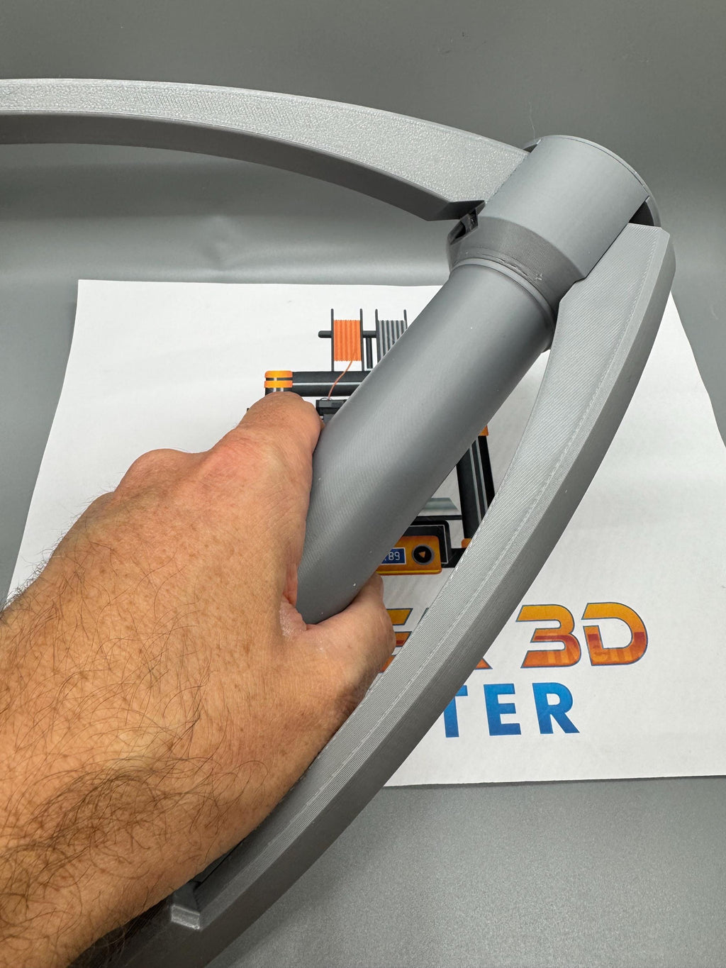 Kay Vess Grappling Hook: 3D Printed Video Game Prop