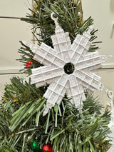 Temple Flakes Christmas Ornament: 3D Printed LDS Mormon Church Art