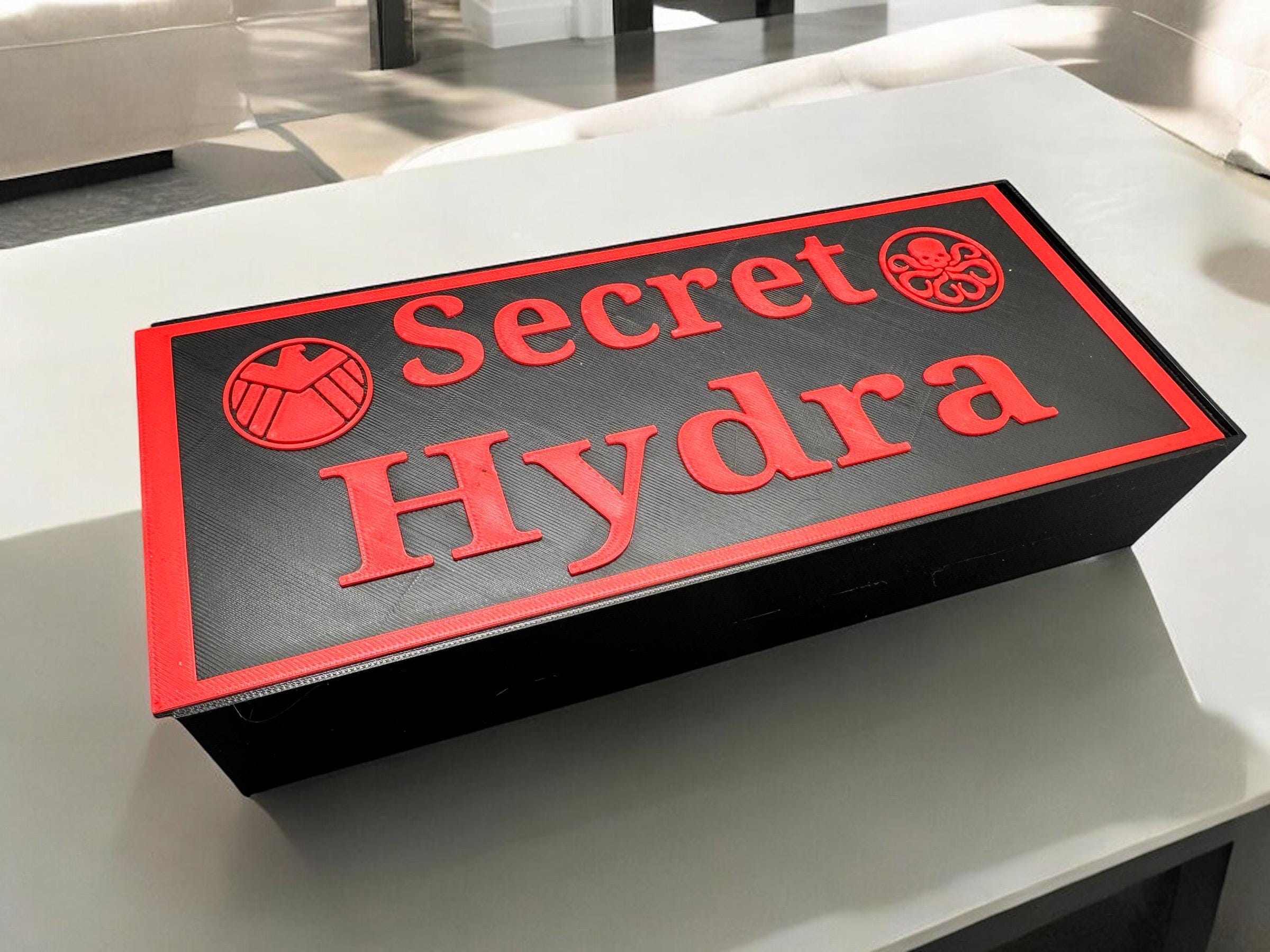Secret Hydra | Secret Hitler | 3D Printed | In-Color | Mystery Games | Murder Mystery | Tabletop Games | Party Games | Board Game|Hail Hydra