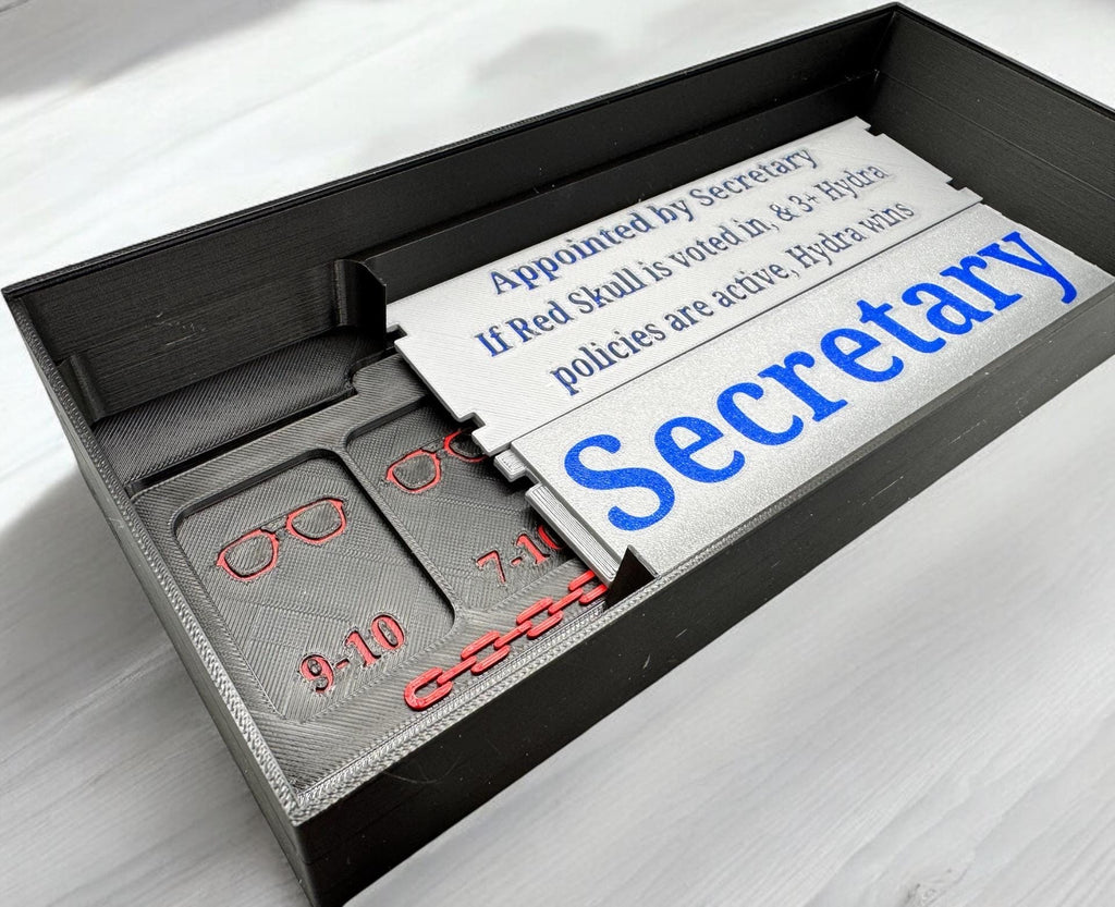 Secret Hydra | Secret Hitler | 3D Printed | In-Color | Mystery Games | Murder Mystery | Tabletop Games | Party Games | Board Game|Hail Hydra