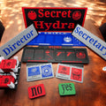 Secret Hydra | Secret Hitler | 3D Printed | In-Color | Mystery Games | Murder Mystery | Tabletop Games | Party Games | Board Game|Hail Hydra