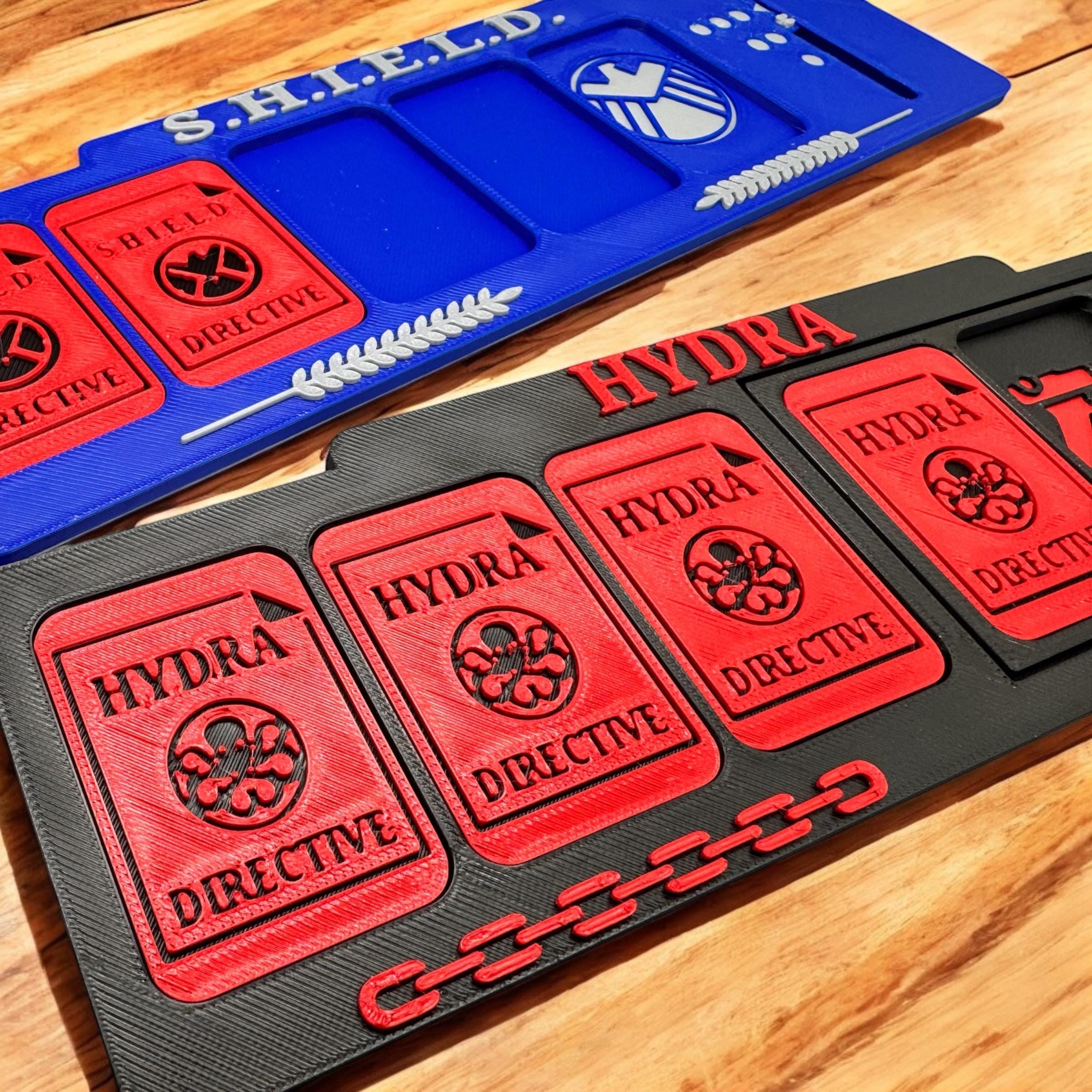 Secret Hydra | Secret Hitler | 3D Printed | In-Color | Mystery Games | Murder Mystery | Tabletop Games | Party Games | Board Game|Hail Hydra