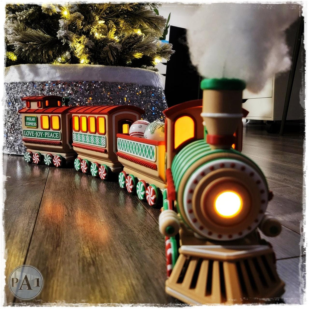 3D Printed Christmas Train Kit: Holiday Decor