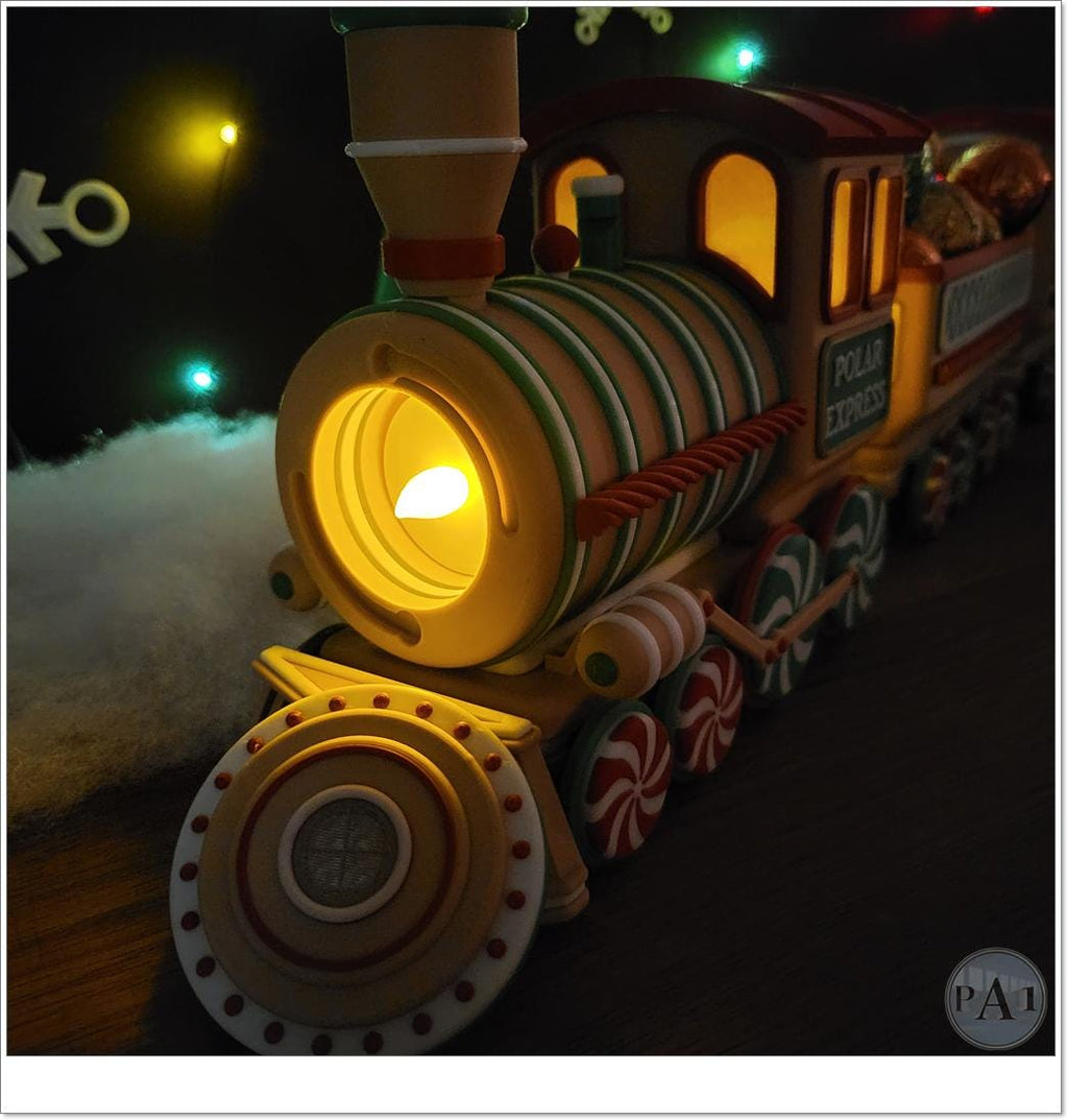 3D Printed Christmas Train Kit: Holiday Decor