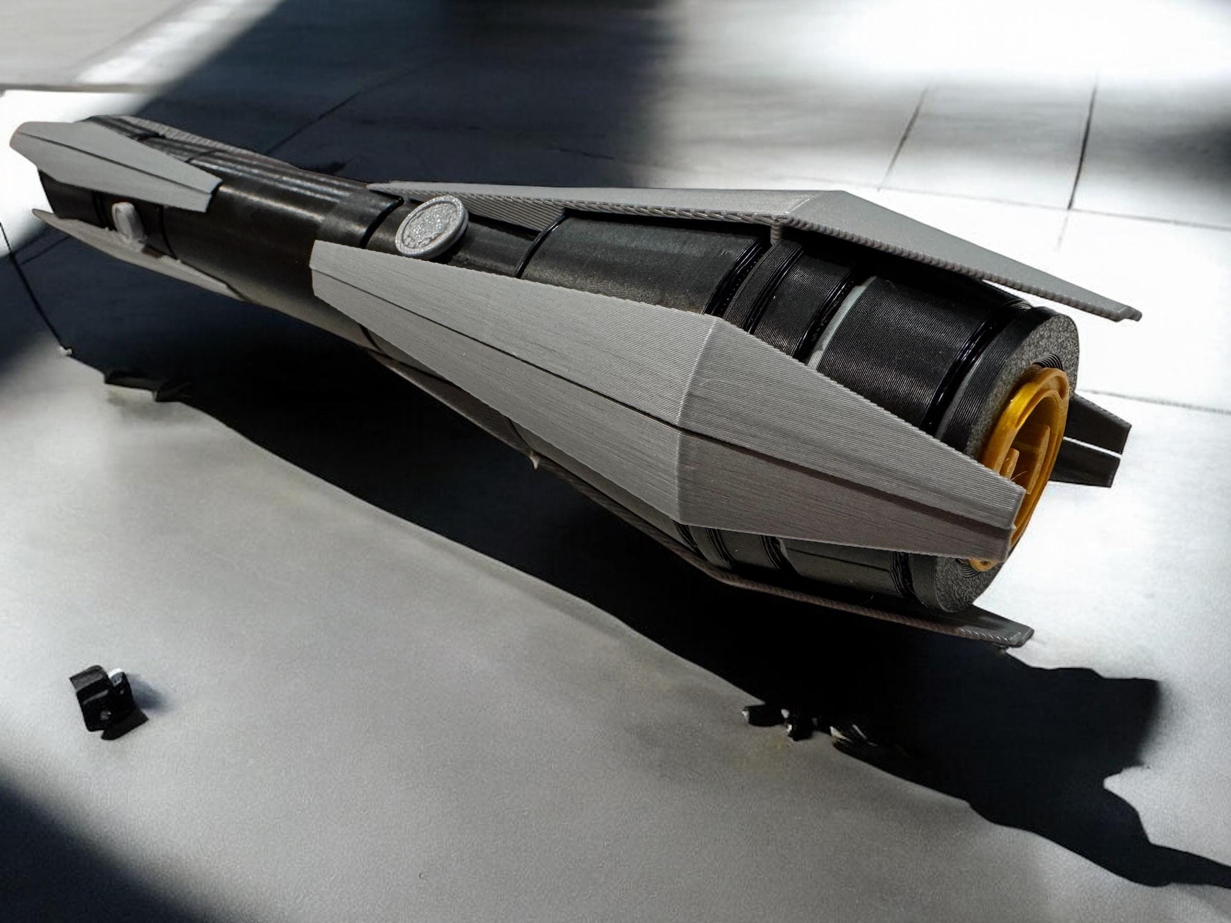 Sifo Dyas Lightsaber | No Paint Required | 3D Printed | Clone Wars | Galaxy's Edge | Lightsaber Display Mount on Desk or Wall