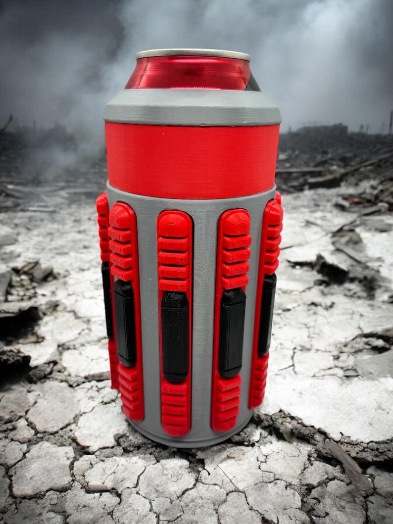 Helldivers 2 Can Sleeve Sweet Liber-Tea | Toy Video Game Replica | Not Real Working | 3D Printed | In Color | Non Functional | For Democracy