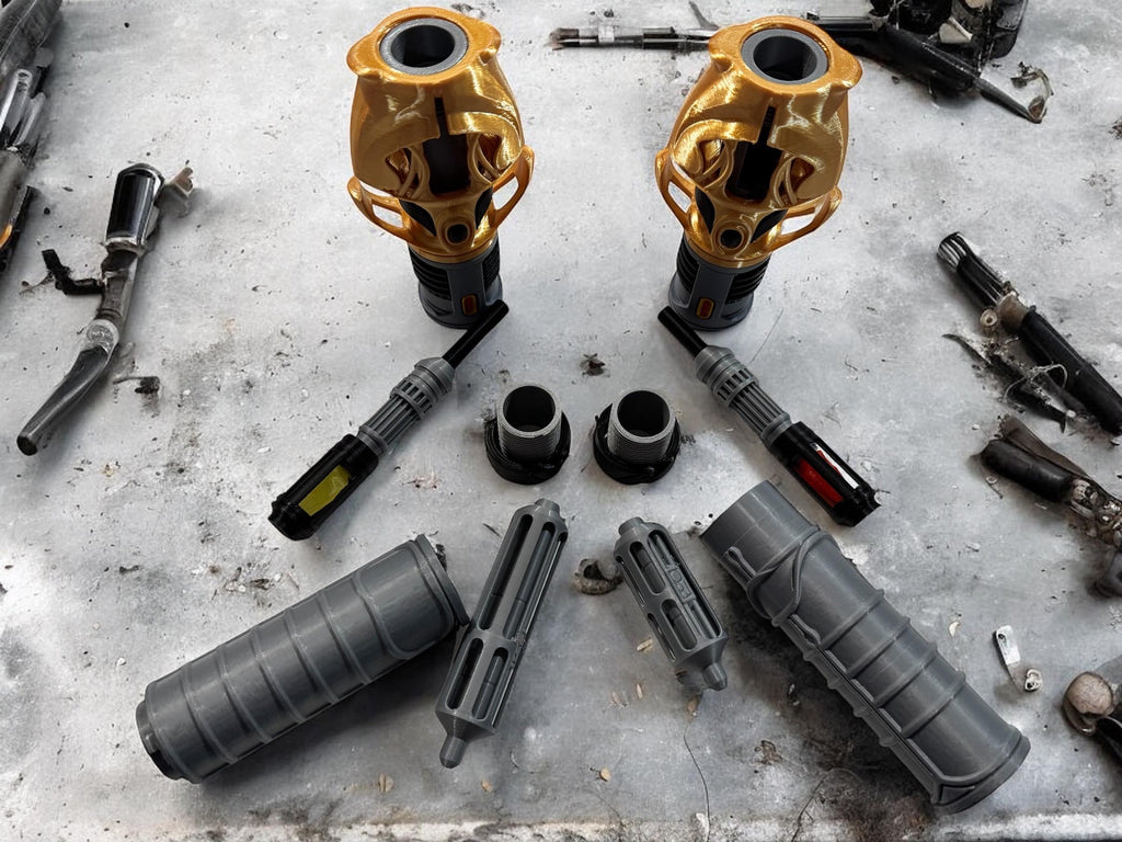 Dagan Gera Lightsaber: 3D Printed Jedi Survivor Display