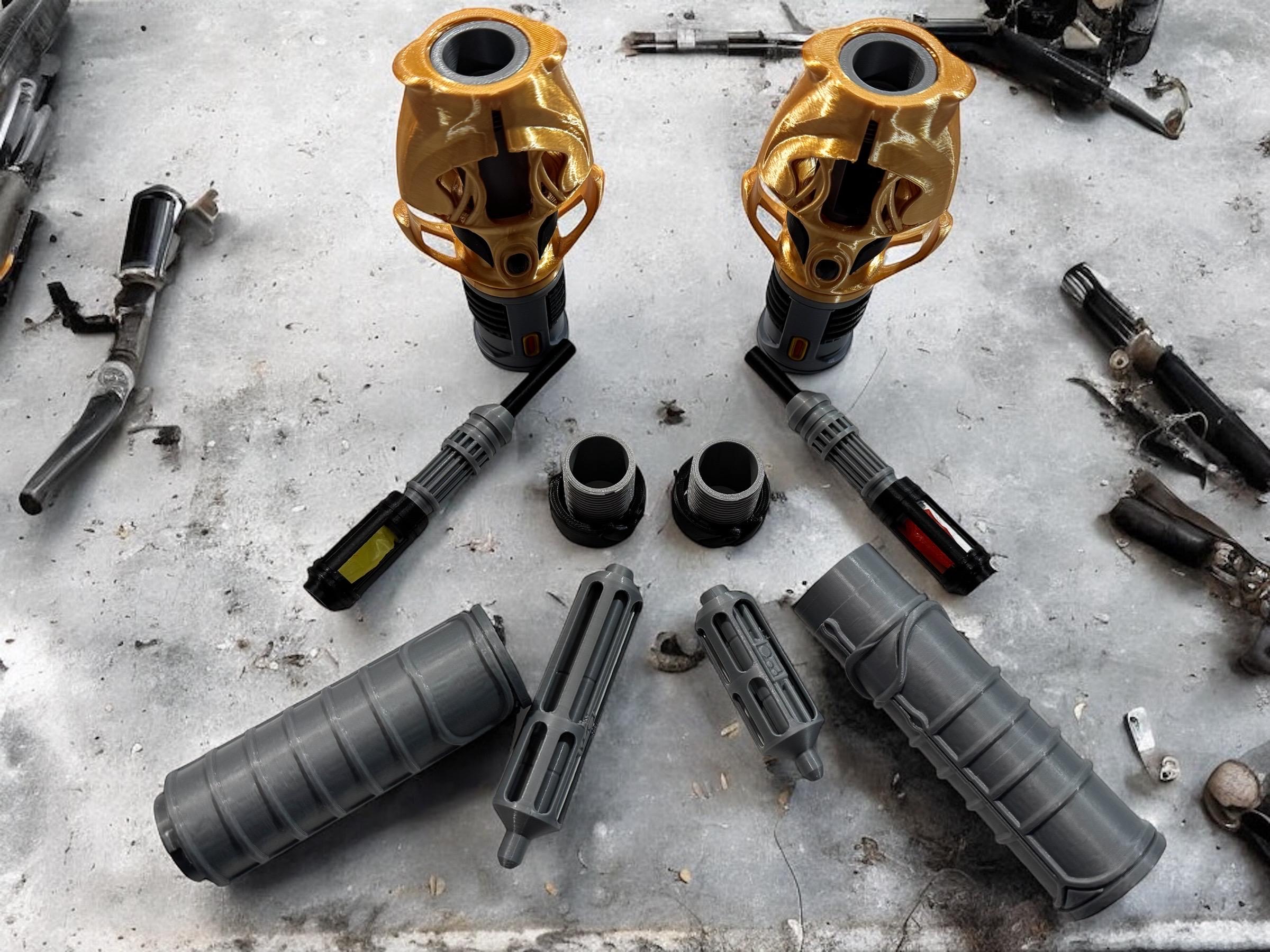 Dagan Gera Lightsaber: 3D Printed Jedi Survivor Display