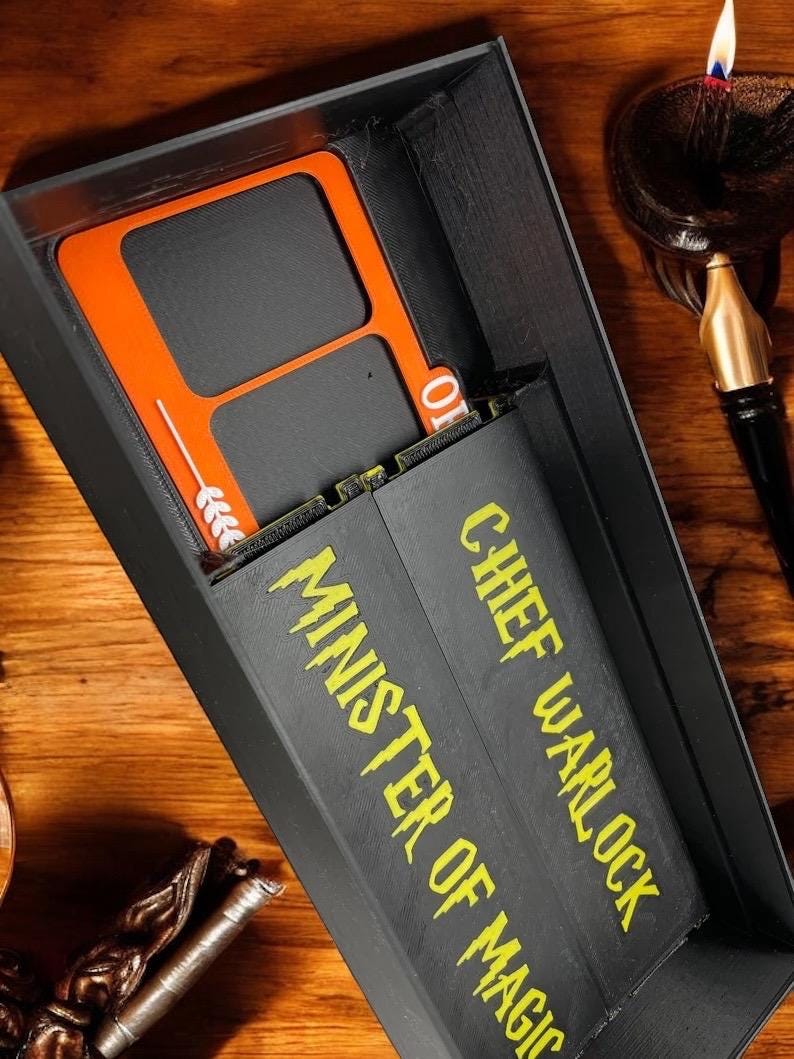 Secret Voldemort | Secret Hitler | 3D Printed | In-Color | Mystery Games | Murder Mystery | Tabletop Games | Party Games | Board Game