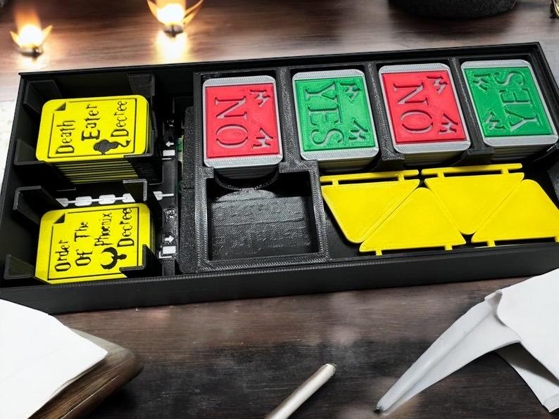 Secret Voldemort | Secret Hitler | 3D Printed | In-Color | Mystery Games | Murder Mystery | Tabletop Games | Party Games | Board Game