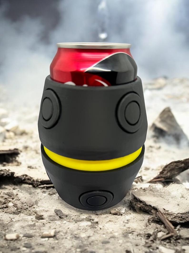 Helldivers 2 Can Sleeve Sweet Liber-Tea | Toy Video Game Replica | Not Real Working | 3D Printed | In Color | Non Functional | For Democracy