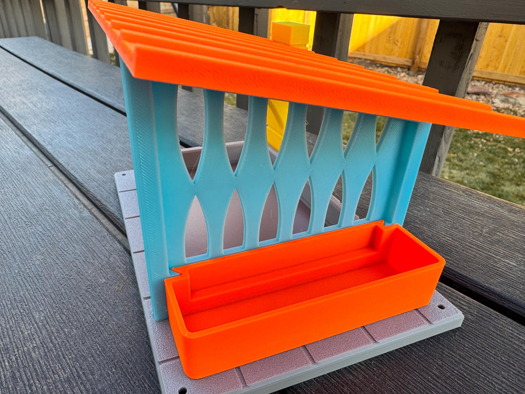 Bird Feeder | Mid Century Modern | 3D Printed