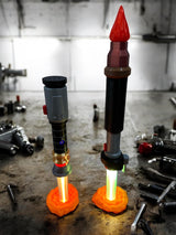 Morty's Lightsaber from Rick and Morty | In Color | Sound and Lights | 3D Printed | Lamp | Actual Electronic Lightsaber Lamp