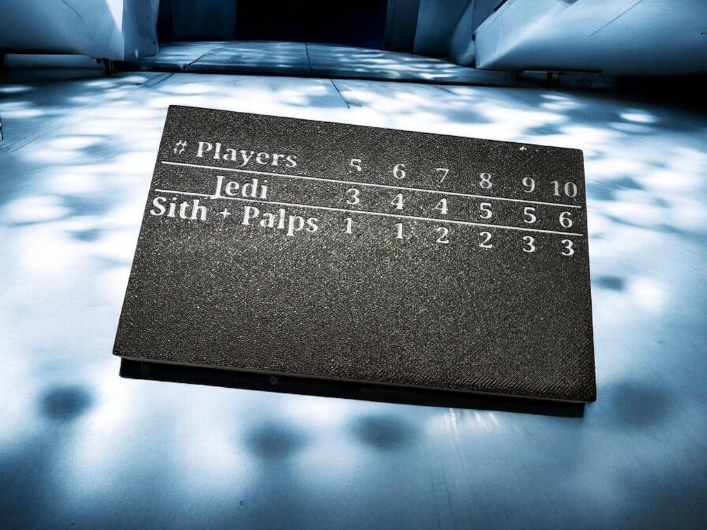 Secret Empire | Secret Hitler | 3D Printed | In-Color | Mystery Games | Murder Mystery |Tabletop Games |Party Games |Board Game |Secret Sith