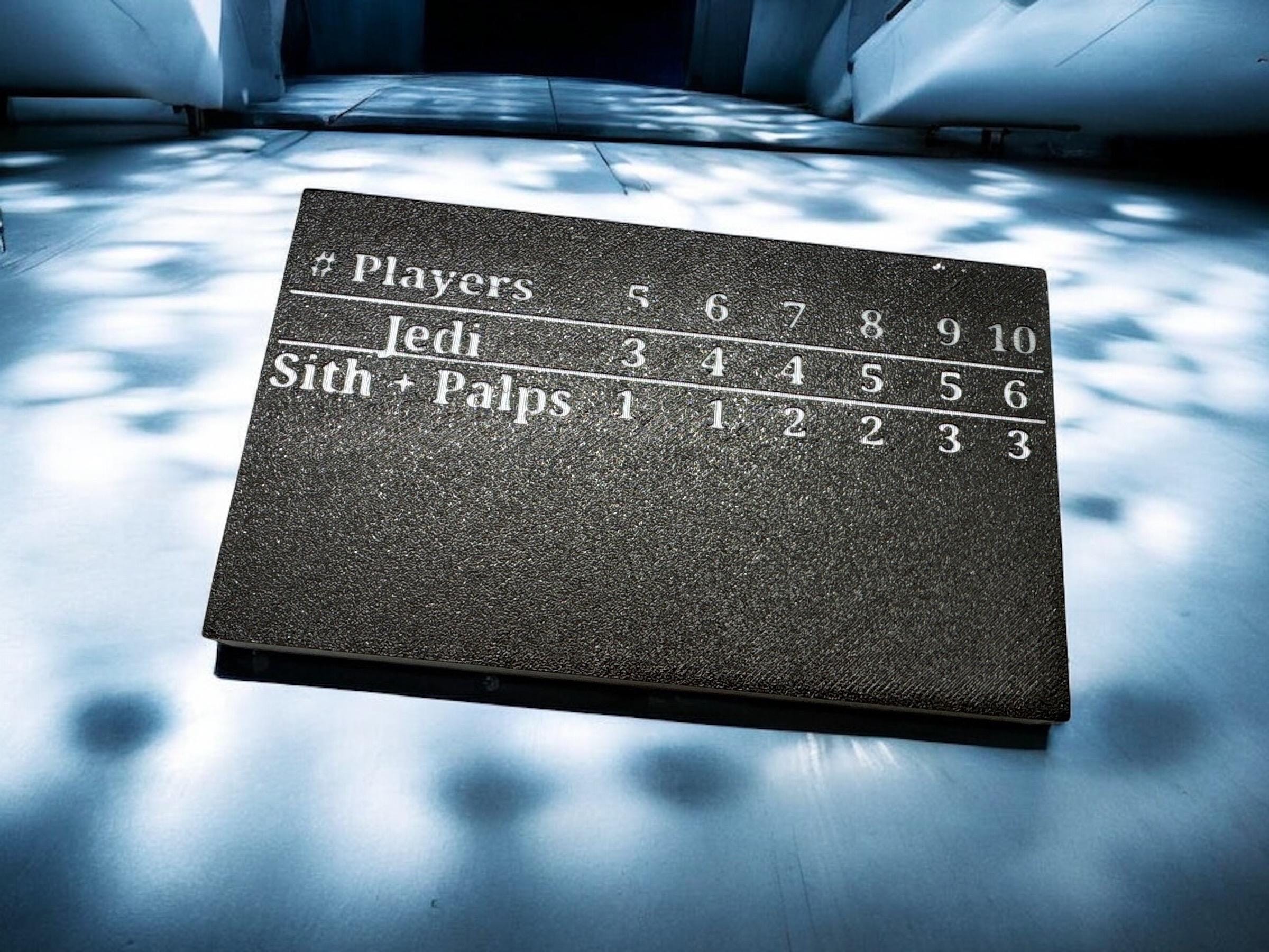 Secret Empire | Secret Hitler | 3D Printed | In-Color | Mystery Games | Murder Mystery |Tabletop Games |Party Games |Board Game |Secret Sith