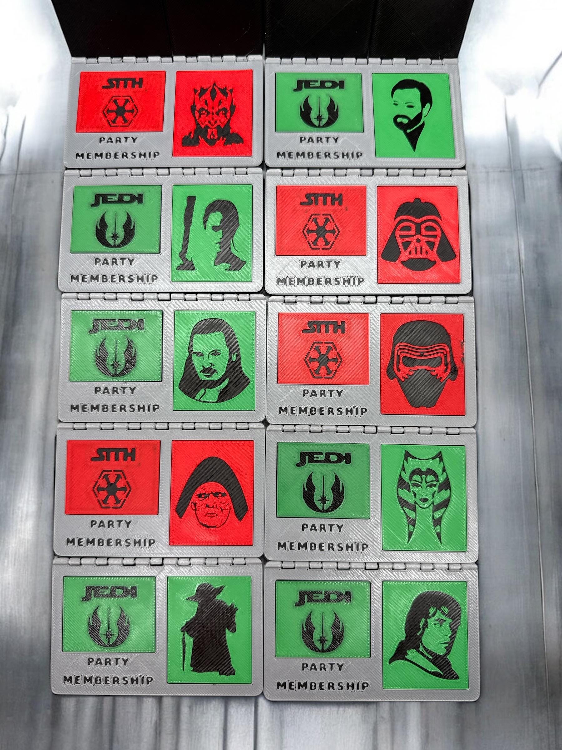 Secret Empire | Secret Hitler | 3D Printed | In-Color | Mystery Games | Murder Mystery |Tabletop Games |Party Games |Board Game |Secret Sith