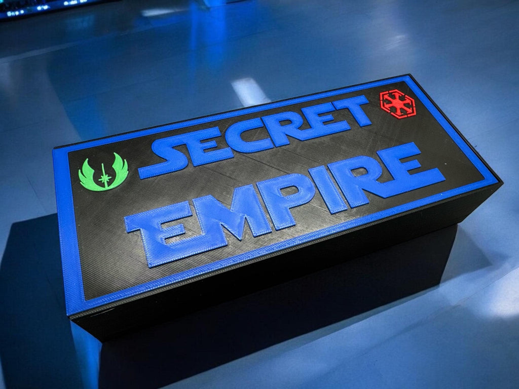 Secret Empire | Secret Hitler | 3D Printed | In-Color | Mystery Games | Murder Mystery |Tabletop Games |Party Games |Board Game |Secret Sith