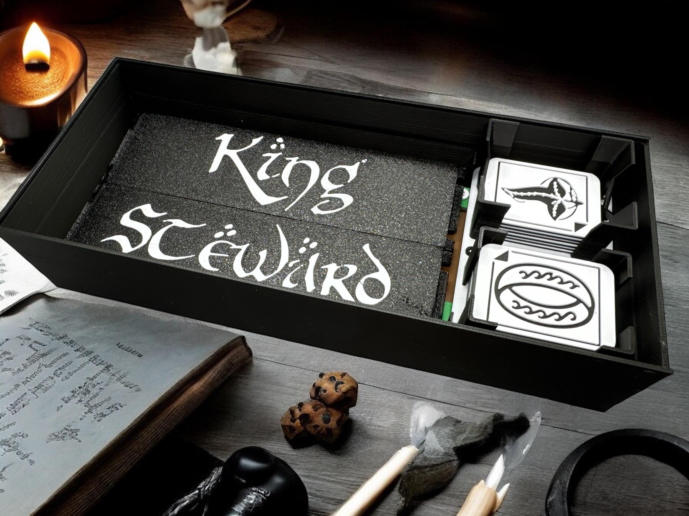 Secret Sauron | Secret Hitler | 3D Printed | In-Color | Mystery Games | Murder Mystery | Tabletop Games | Party Games | Board Game |One Ring