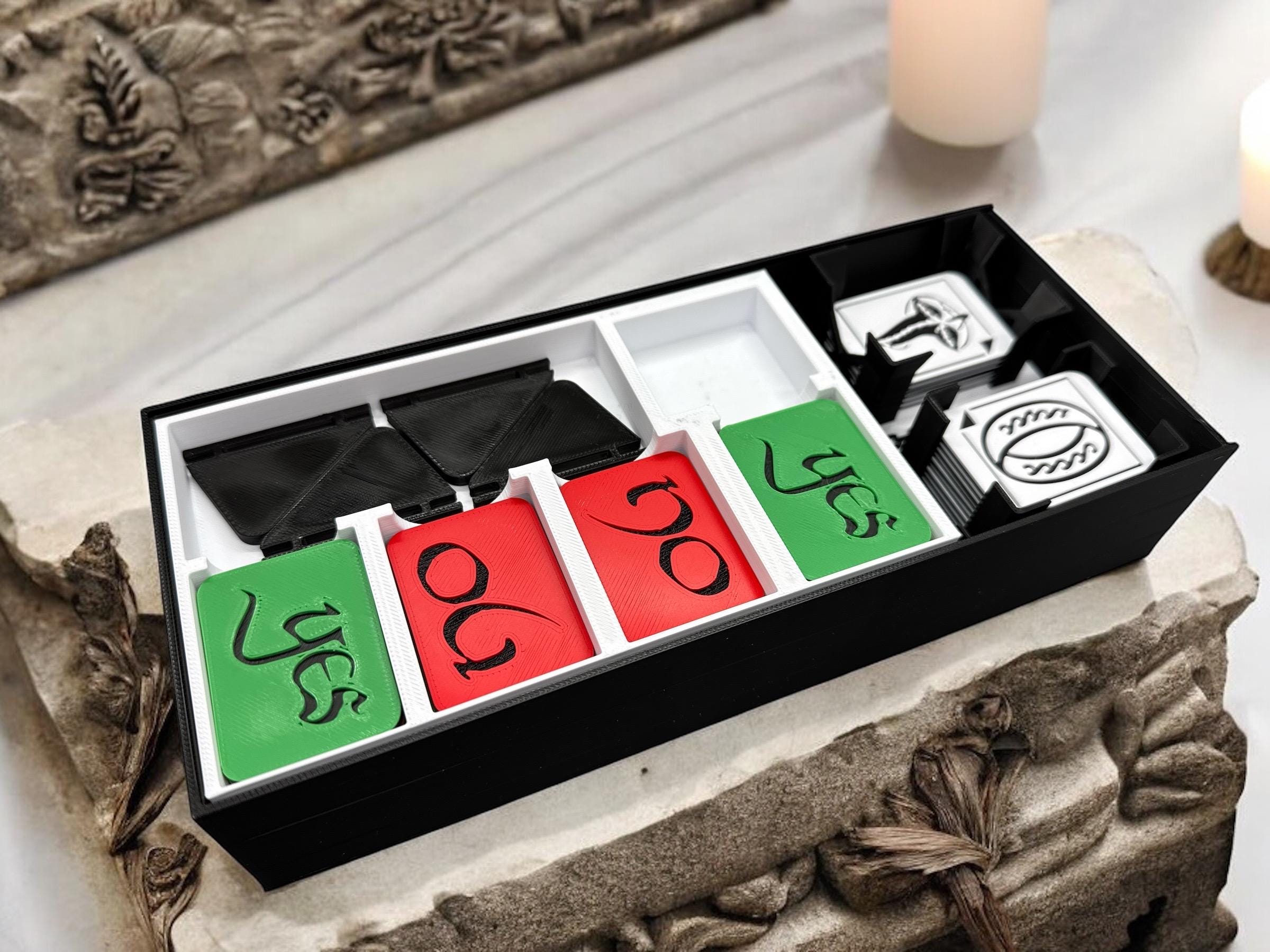 Secret Sauron | Secret Hitler | 3D Printed | In-Color | Mystery Games | Murder Mystery | Tabletop Games | Party Games | Board Game |One Ring