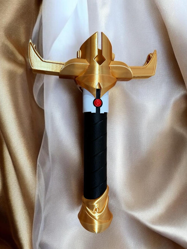 Porter Engle's 2nd Lightsaber from the High Republic | Phase 1 | No Paint Required | 3D Printed | Lightsaber Display Mount on Desk or Wall