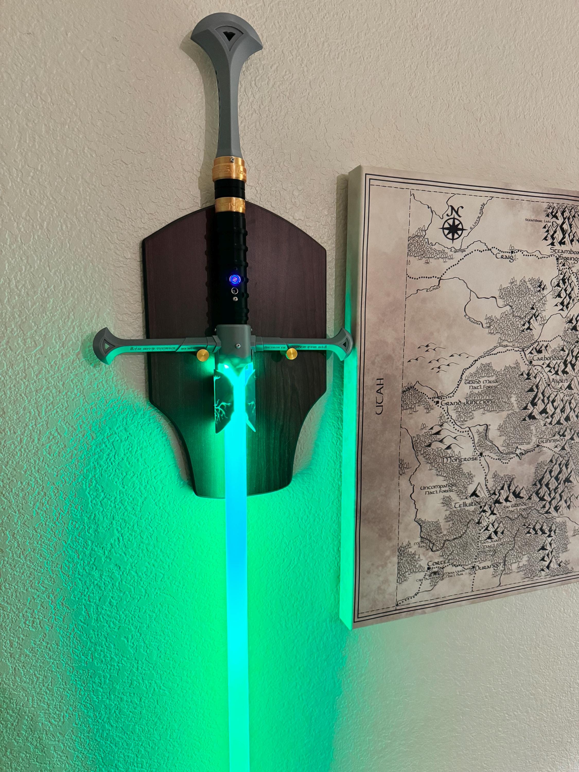 Aragorn's Anduril Lightsaber: 3D Printed Fully Electronic