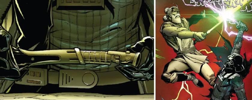 Kirak Infil'a's Lightsaber | No Paint Required | 3D Printed | Dark Forces | Clone Wars | Lightsaber Display Mount on Desk or Wall