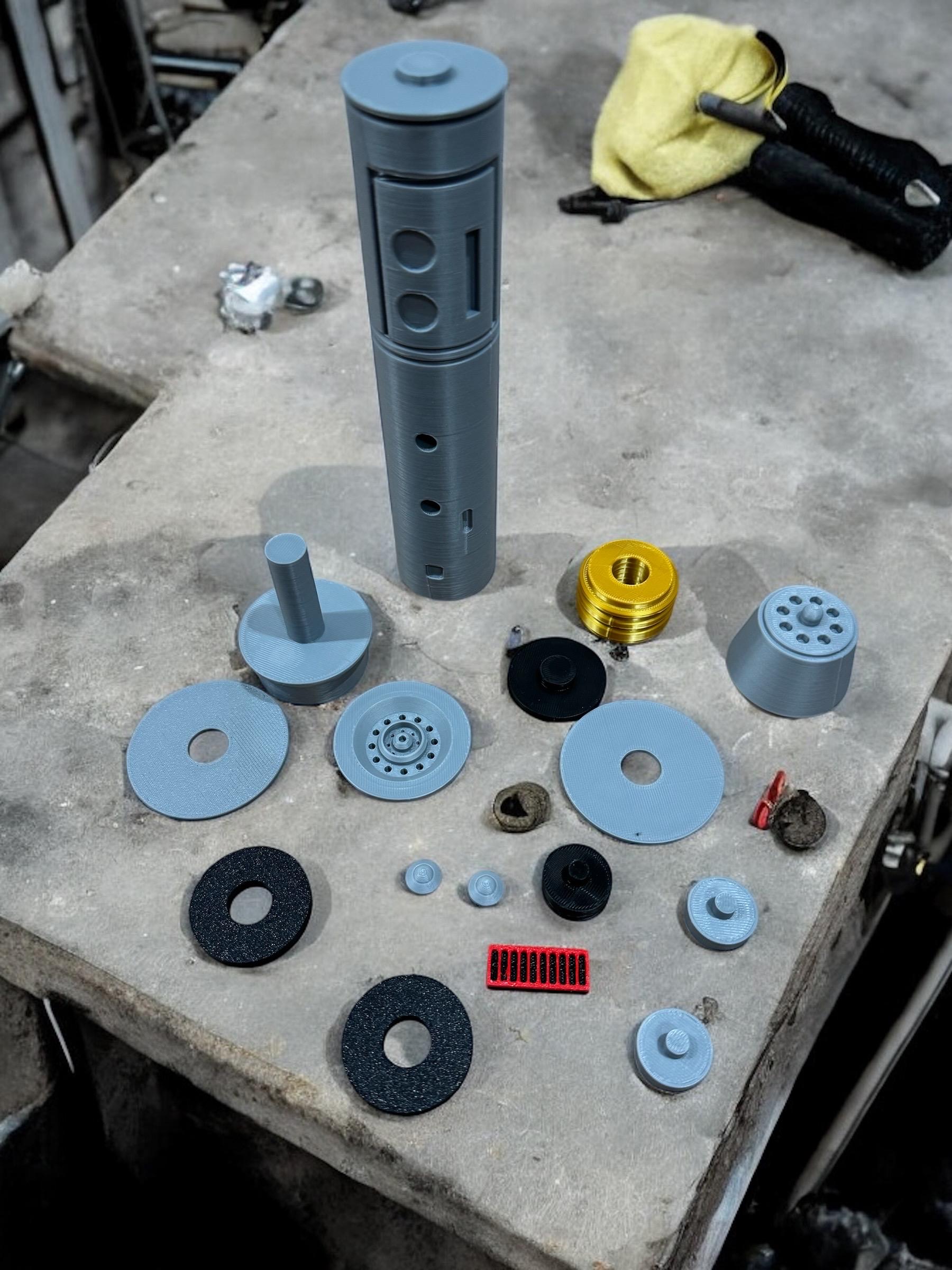 Shaak Ti's Lightsaber | No Paint Required | 3D Printed | Galaxy's Edge | Clone Wars | Lightsaber Display Mount on Desk or Wall