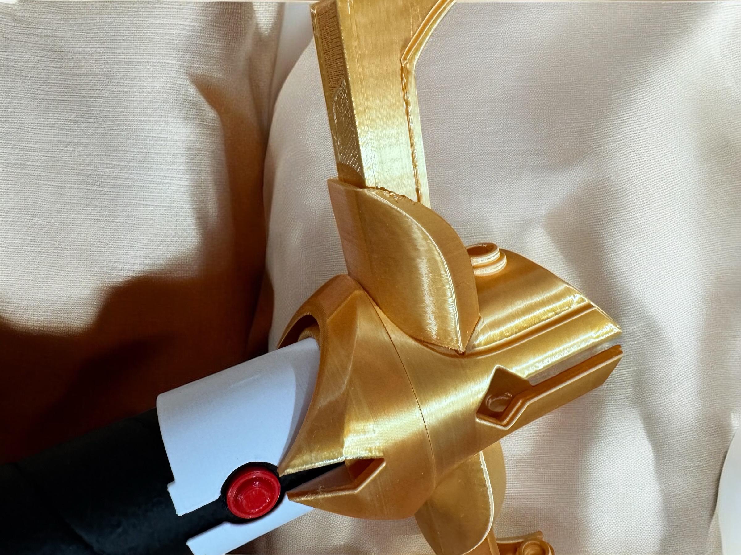 Porter Engle Lightsaber: High Republic Phase 1, 3D Printed Prop