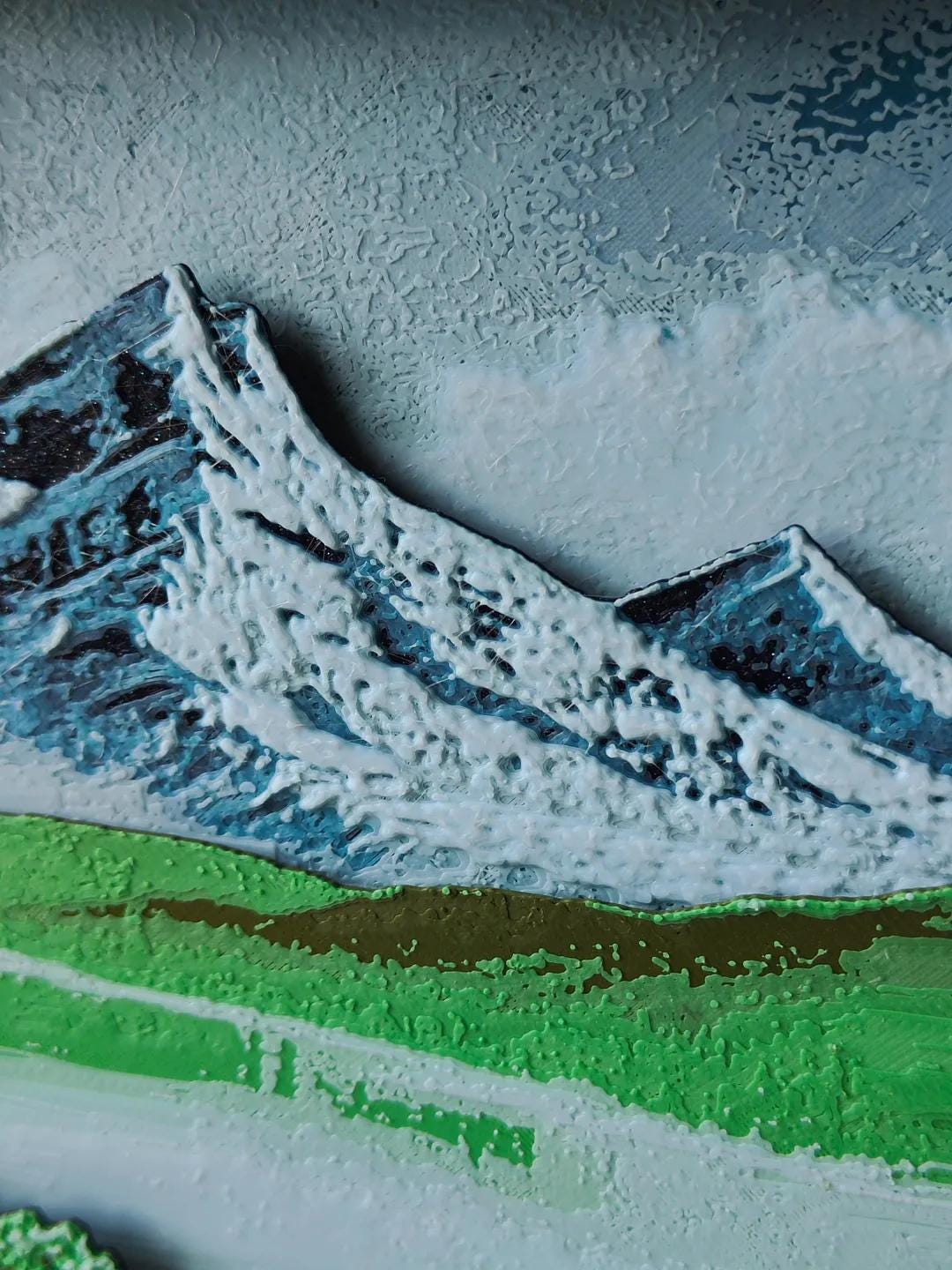 Bob Ross Shadow Box: 3D Printed Layered Layered Art